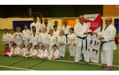 Philippe Lepage Président de St Lyphard mis à l'Honneur - Médaille de BRONZE de la fédération